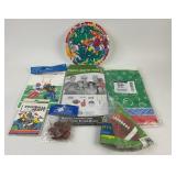 Football Party Supplies Mostly Vintage NOS