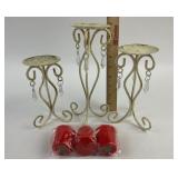 Candle Holder Stands Decorative w/ Candles