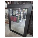 Wood Framed Wall Mirror (26.5 in. X 37.5 in.)