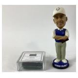 Coach Dungy Bobblehead, RCA Dome Turf