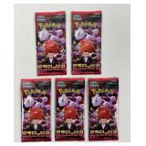 5 Pokemon Sealed Packs