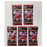 5 Pokemon Sealed Packs