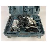 Bosch Plunge, fixed routers in case