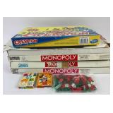 Game Lot: Card Games, Operation, & Monopoly