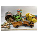 Wooden Alphabet Blocks, Fisher-Price Toy safari tr