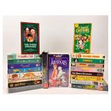 Children, Family VHS Tapes, Disney, 3 Stooges