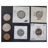 Jefferson Nickels, Lincoln Cent, South Carolina qu