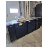 Berg Commercial Kegerator Bar 3 Door #EDD-94 Berg