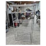 Metal Shelving Unit 30 in. X 14 in. X 60 in. H