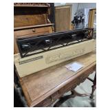 Metal Four-Head Wall Lamp (35 in. X 5 in. X 6