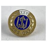 10k Marked Legion Pin, 3.07g TW without back
