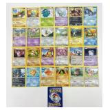 25 Vintage Pokemon Trading Cards