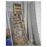 Wood Step Ladders 4 Foot & 6 Foot