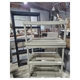 Plastic Shelving Units (34 in. X 11 in. X 74 in.