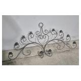 Wrought Iron Wall Hung Candle Holder 43 in. X 21