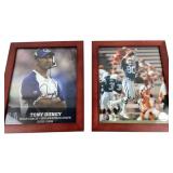Tony Dungy, Bill Brooks Autographed Photos