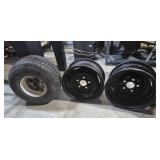 Load Star Tire & Rim And 2 Rims