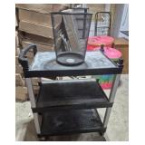 Continental Mfg. Co. Food Service Utility Cart On