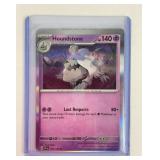 Pokemon Houndstone Miss Cut Error Card