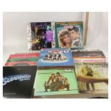 Soundtrack Vinyl Records, Grease, The Wiz, Purple