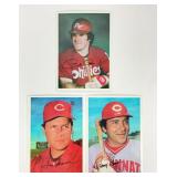 1981 Topps 5x7 Baseball Cards: Pete Rose, Johnny