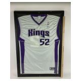 Autographed Brad Miller #52 Framed NBA Sacramento