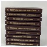 Louis Lï¿½Amour Leather-Bound Hardcover Books