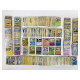 600 Pokemon Trading Card Collection