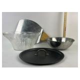 Mario Batali Pizza Peel, Calphalon Lid, Cooktime M