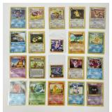 20 Pokemon Trading Cards