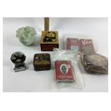 Tobacco Tins, Panda Box, Flip Calendar, Fenton Sig