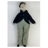 Oliver Hardy Doll With Porcelain Face