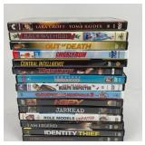 DVD Movies Including Tomb Raider, Chicken Run