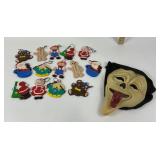 Christmas Ornaments, Halloween Mask