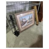 Tuscan Blue Painting By Artist Vivian Flasch.