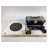 Crosman C11 Semi Auto Air Pistol w/ Targets, BBs,