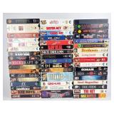 VHS Movies: Titanic, JFK, Grease