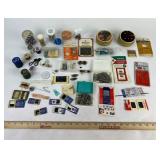 Sewing Supplies With Singer Needles, Hooks, Pins