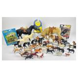 Large lot of Horse Figurines, Breyer Stablemate