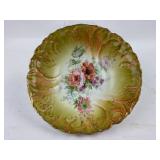Antique Floral Gold Trim Prussia Serving Bowl