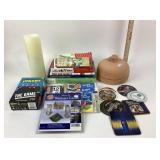 Craft Books, Coasters, Clay Roaster, Games, Flamel