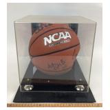 Wilson NCAA Basketball With Signatures & Case