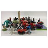 Disney Infinity Figurines, Bases, And Xbox Disc