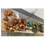 Faux Autumn Botanicals & Lighted Branch Tree