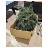 Prelit Christmas tree in box. Untested.