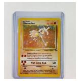 Pokemon 1999 Hitmonlee Holographic Trading Card