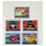 5 Vintage Pokemon Topps Trading Cards