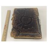 Leather-Bound Photo Album With Cabinet Cards