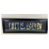 Seattle Seahawks Wilson 30"x10" Framed Poster