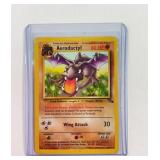 Pokemon 1999 Aerodactyl Trading Card